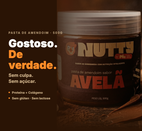 Nutty Avelã — pasta de amendoim