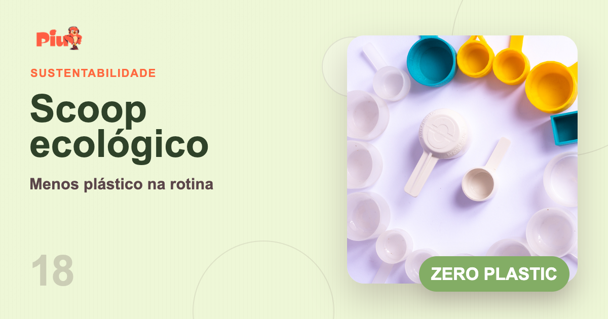 Capa do artigo: Scoop Ecológico: Reduzindo o impacto ambiental na indústria de suplementos